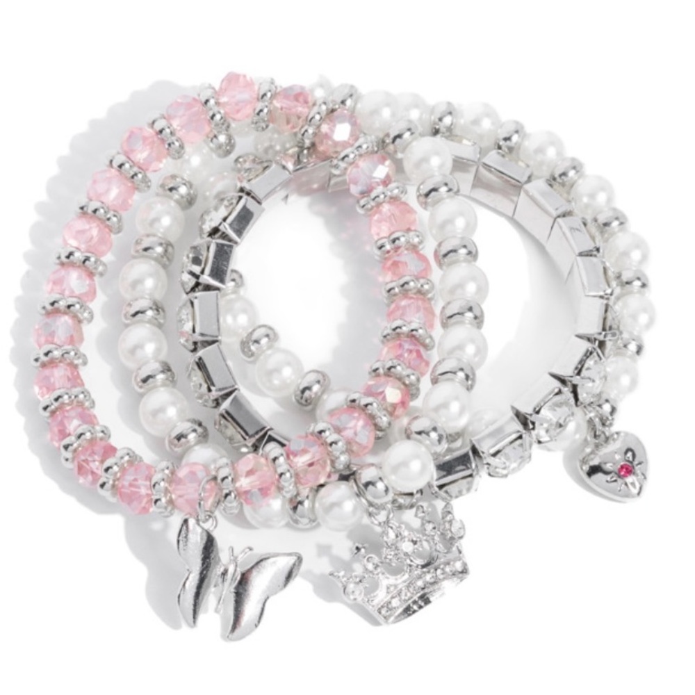 Feminine Charm - Pink Bracelet - Picture 2 of 2